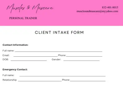 Muscles & Mascara Intake Dorm 